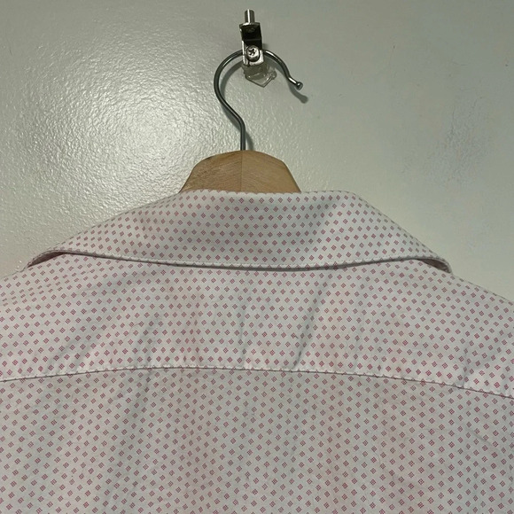 COPY - Calvin Klein Slim Fit Pink Printed Button-Down Shirt - Medium - Picture 9 of 9